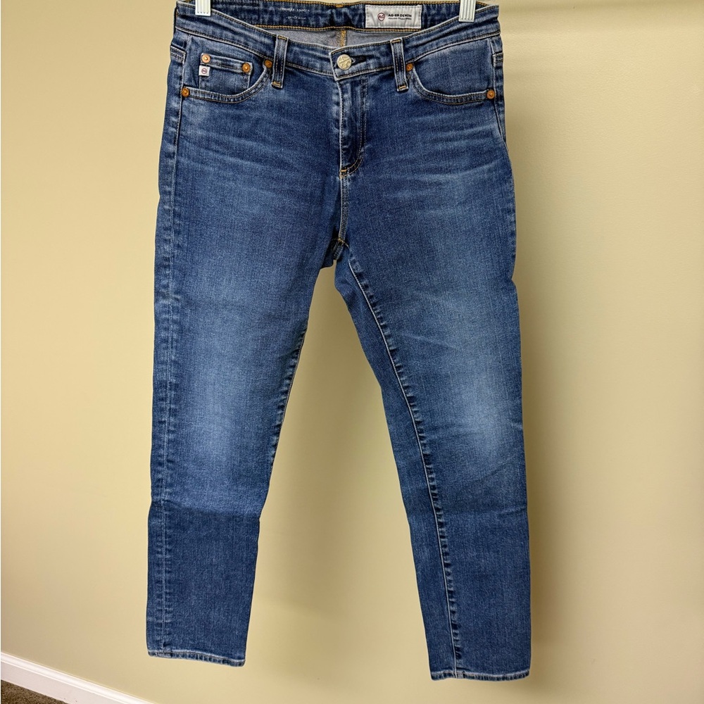 AG Adriano Goldschmied Jeans Size 28R Dark Wash Stretch Denim